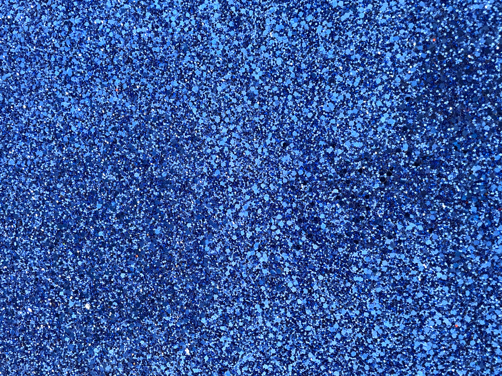 Glitter bleu électrique