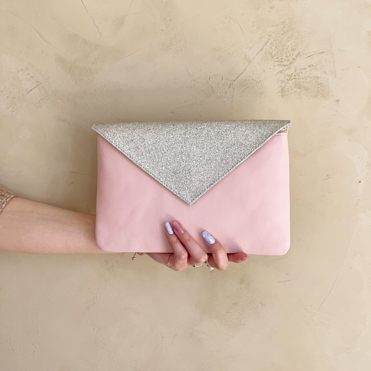 Pochette 2025 rose paillette