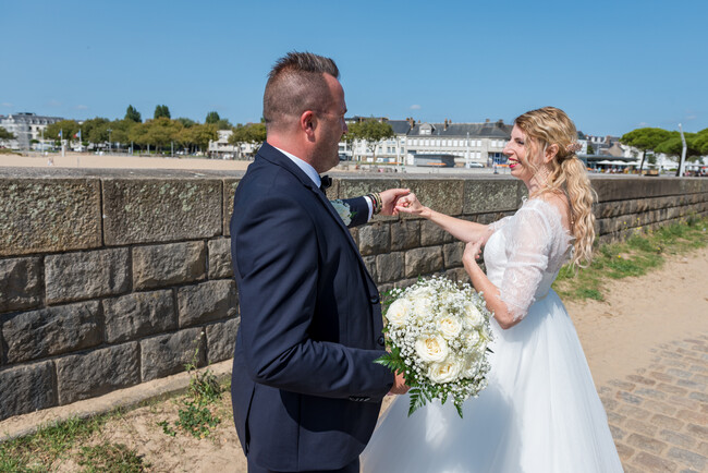 Notre mariée Delphine