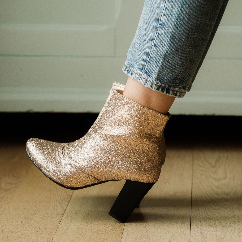 Bottine à talons personnalisées