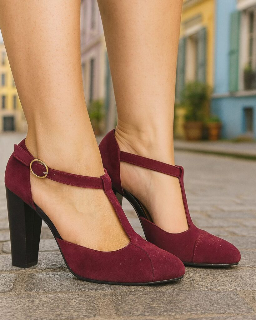 Salomé grenat et noire