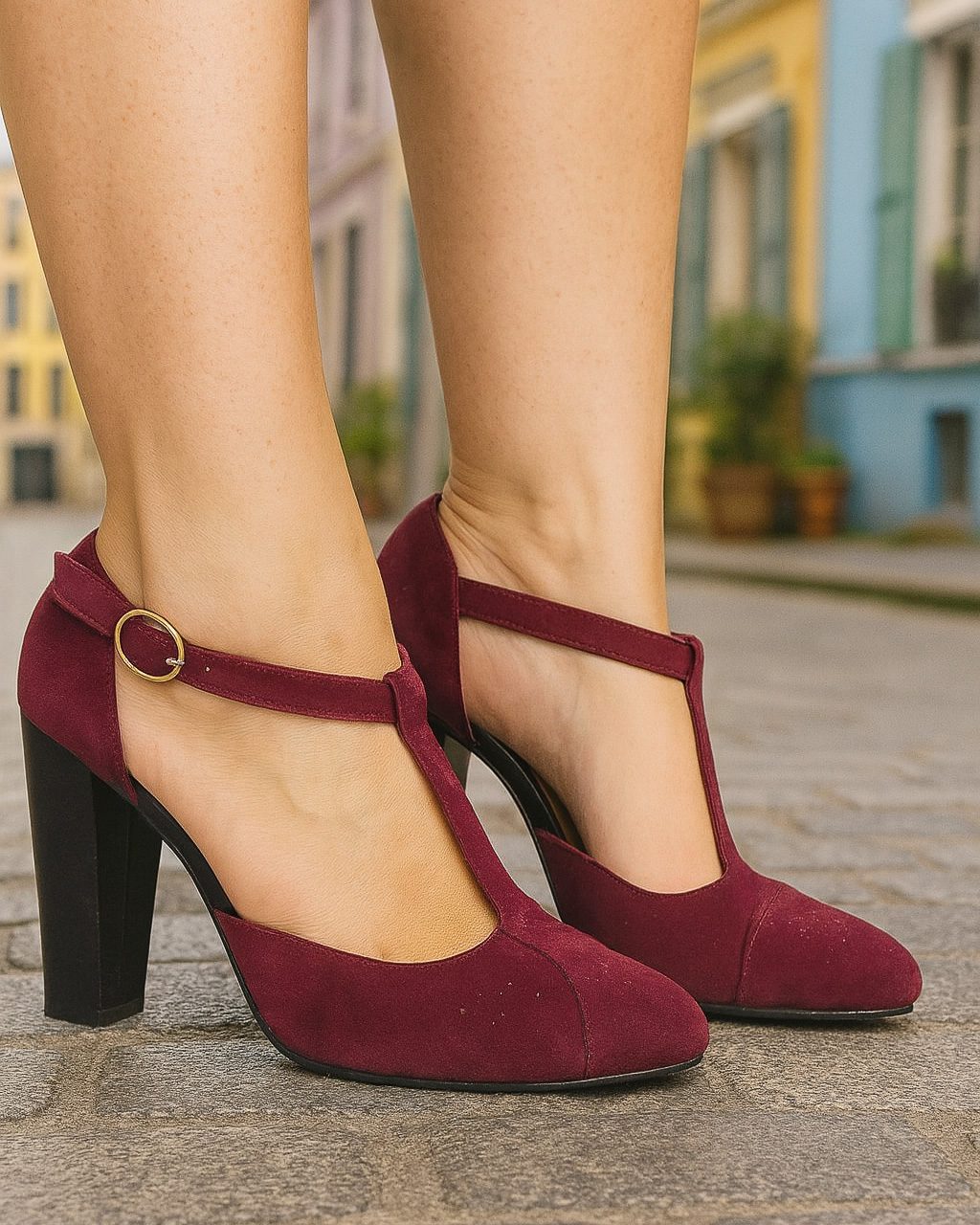 Salomé grenat et noire