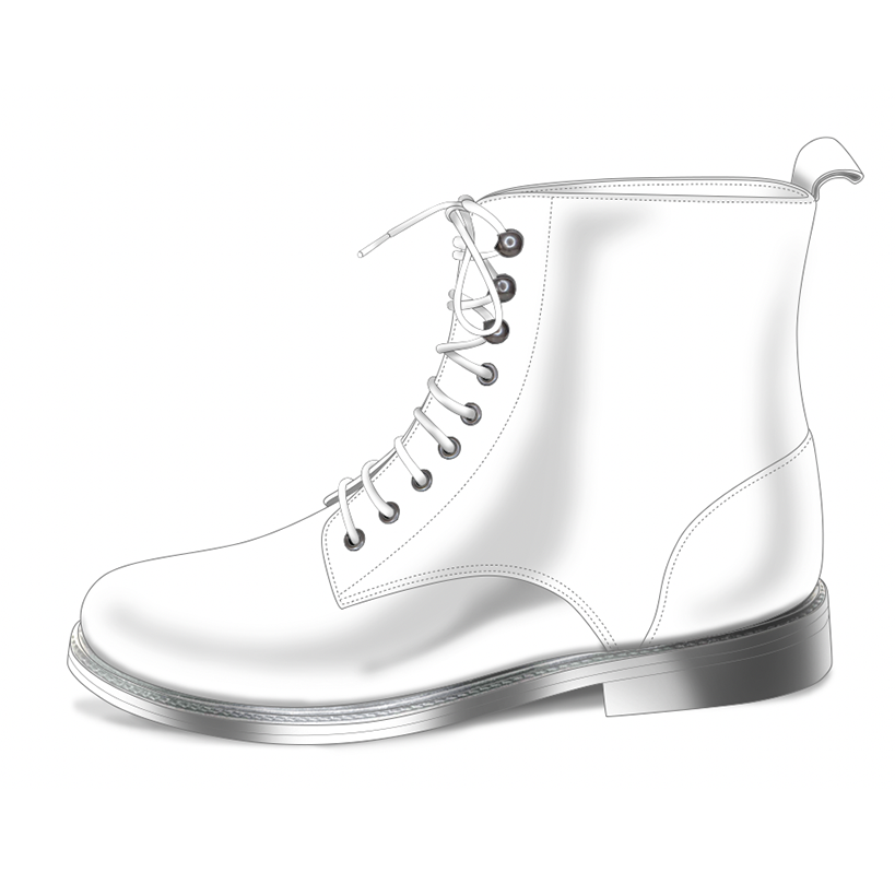 Billie flat boot - Personalize
