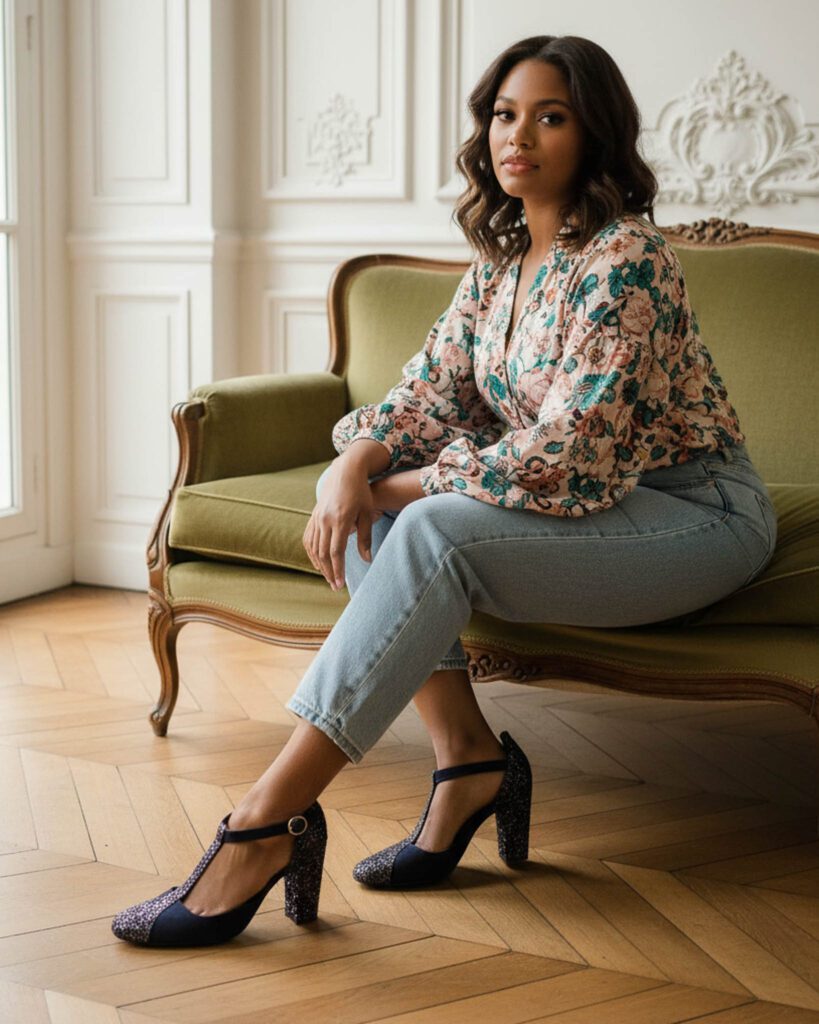 Salomé marine et glitter starlight